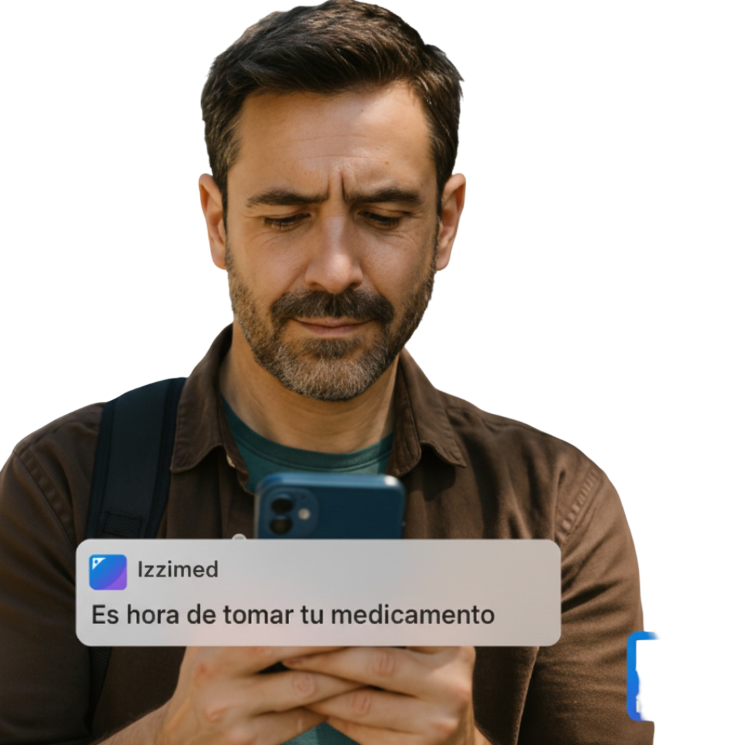 Izzimed, la herramienta que te | acompaña en el cuidado | de tu salud